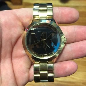 Michael Kors Gold Link Watch